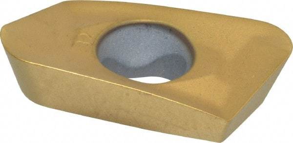 Kennametal - EP1832 GD Grade KC725M Carbide Milling Insert - TiN/TiCN/TiN Finish, 0.217" Thick, 3.2mm Corner Radius - Caliber Tooling