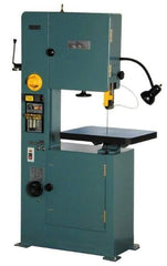 Enco - 14" Throat Capacity, Variable Speed Pulley Vertical Bandsaw - 1 hp - Caliber Tooling