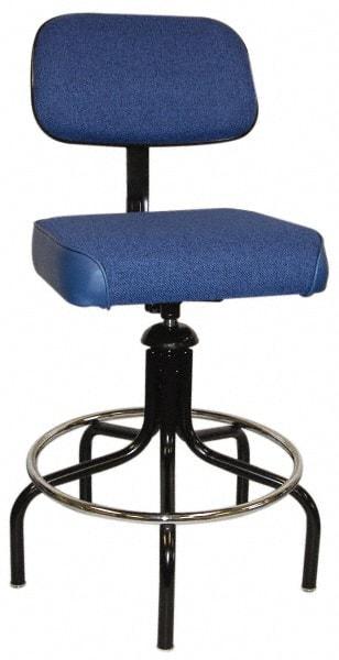 Bevco - Adjustable Chair - Cloth, Vinyl Seat, Royal Blue - Caliber Tooling