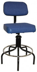 Bevco - Adjustable Chair - Cloth, Vinyl Seat, Royal Blue - Caliber Tooling