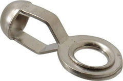 Made in USA - 1/2 Inch Long Nickel Plated Brass End Coupling - For Trade Size Numbers 8 and 10 10 Ball Chains - Caliber Tooling