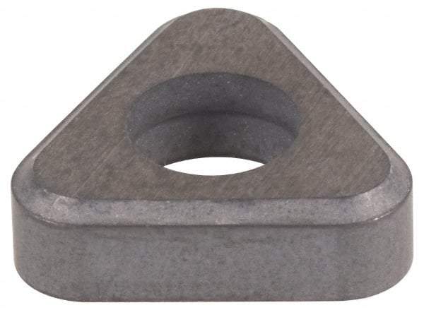 Made in USA - 1/2" Inscribed Circle, Triangle Shim for Indexables - Carbide, 3/16" Thick, ITSN Shim Style, Negative Rake - Caliber Tooling