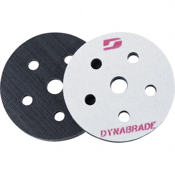 Dynabrade - 5" Diam, Round, Hook & Loop Face, Interface Backing Pad - Random Orbital Sander Compatible, Hook & Loop Back, Vacuum Pad - Caliber Tooling