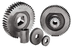 Boston Gear - 16 Pitch, 2-1/16" Pitch Diam, 2-3/16" OD, 33 Tooth Spur Gear - 1/2" Face Width, 3/4" Bore Diam, 14.5° Pressure Angle, Steel - Caliber Tooling