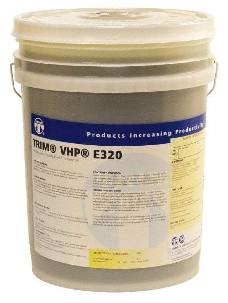 Master Fluid Solutions - Trim VHP E320, 1 Gal Bottle Cutting & Grinding Fluid - Water Soluble, For Drilling, Gundrilling, Gunreaming, Slotting - Caliber Tooling