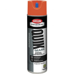 20 Oz. Red and Orange Solvent Based Marking Paint 55.30 Square Ft. Coverage