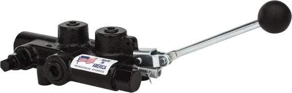 Prince - 25 GPM 3/4 Inlet Cast Iron Hydraulic Control Valve - 5-1/8" Wide x 12-1/2" Long - Caliber Tooling