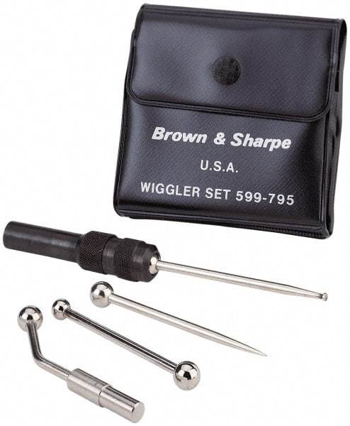 TESA Brown & Sharpe - Drop Indicator Needle Point Attachment - For Use with Indicating Tools - Caliber Tooling