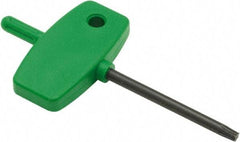 Parlec - T6 Torx Drive, Insert Key for Indexable Boring Bars and Boring Head - Compatible with Insert Screws - Caliber Tooling