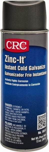 CRC - 16 oz Zinc Cold Galvanizing Compound - Comes in Aerosol - Caliber Tooling