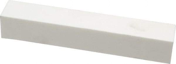 Tru-Maxx - 220 Grit Aluminum Oxide Rectangular Dressing Stick - 4 x 3/4 x 3/4, Soft Grade, Vitrified Bond - Caliber Tooling