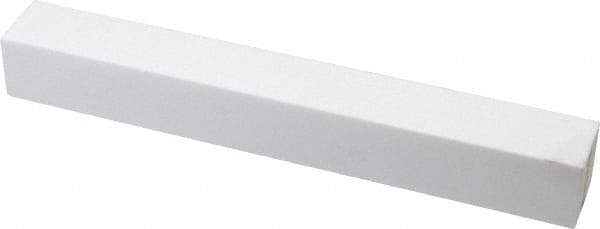 Made in USA - 150 Grit Aluminum Oxide Rectangular Dressing Stick - 8 x 1 x 1, Very Fine Grade, Vitrified Bond - Caliber Tooling