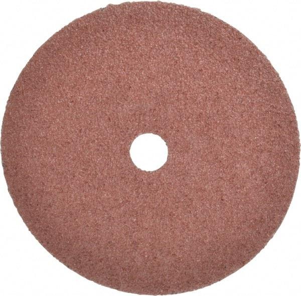 3M - 7" Diam 7/8" Hole 24 Grit Fiber Disc - Very Coarse Grade, Aluminum Oxide, 8,600 Max RPM, Series 381C - Caliber Tooling