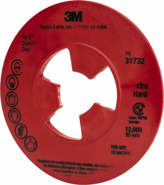 3M - Abrasive Disc Face Plate - 12,000 RPM - Caliber Tooling