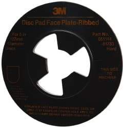 3M - Abrasive Disc Face Plate - 12,000 RPM - Caliber Tooling