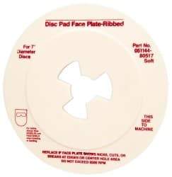 3M - Abrasive Disc Face Plate - 8,500 RPM - Caliber Tooling