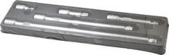 SK - 1/2" Drive Socket Wobble Extension Set - 5 Pieces, Includes 2, 3, 5, 10, 15" Lengths - Caliber Tooling