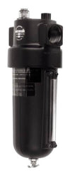 Norgren - 1-1/2 NPT Port, 250 Max psi, Heavy-Duty Lubricator - Metal Bowl with Sight Glass, Aluminum Body, 275 CFM, 175°F Max, 4-1/2" Wide x 12.43" High - Caliber Tooling