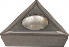 Kennametal - TPMT32.51 LF Grade KC5025 Carbide Turning Insert - TiAlN Finish, 60° Triangle, 3/8" Inscr Circle, 5/32" Thick, 1/64" Corner Radius - Caliber Tooling