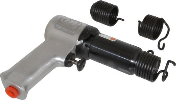 Ingersoll-Rand - 3,000 BPM, 2.3 Inch Long Stroke, Pneumatic Riveting Hammer - 15 CFM Air Consumption, 1/4 NPT Inlet - Caliber Tooling