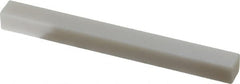 Norton - 3" Long x 1/4" Wide x 1/4" Thick, Novaculite Sharpening Stone - Square, Ultra Fine Grade - Caliber Tooling