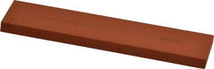 Norton - 5" Long x 1" Wide x 3/16" Thick, Aluminum Oxide Sharpening Stone - Rectangle, Fine Grade - Caliber Tooling