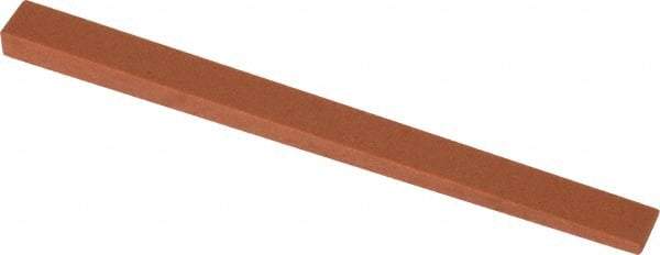 Norton - 4" Long x 5/16" Wide x 5/16" Thick, Aluminum Oxide Sharpening Stone - Taper, Fine Grade - Caliber Tooling