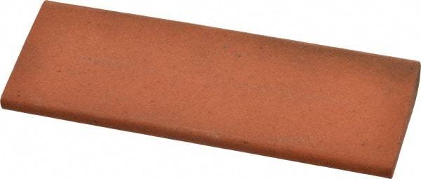 Norton - 4-1/2" Long x 1-3/4" Diam x 1/2" Thick, Aluminum Oxide Sharpening Stone - Round Edge Slip, Fine Grade - Caliber Tooling