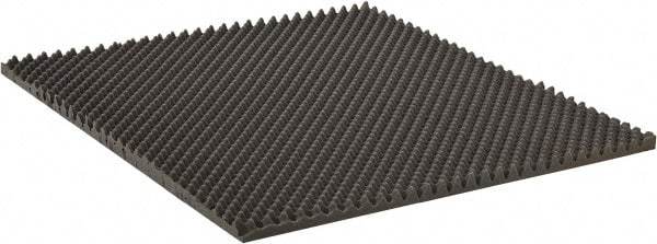 American Acoustical Products - 54" Long x 54" Wide x 3" Thick, Polyurethane Foam Sheet - ASTM Specification, Gray - Caliber Tooling