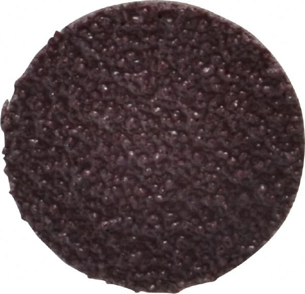 3M - 3/4" Diam, 60 Grit Aluminum Oxide Adhesive PSA Disc - Medium Grade, X Weighted Cloth Backing, For Bench Top Motors, Random Orbital Sanders - Caliber Tooling