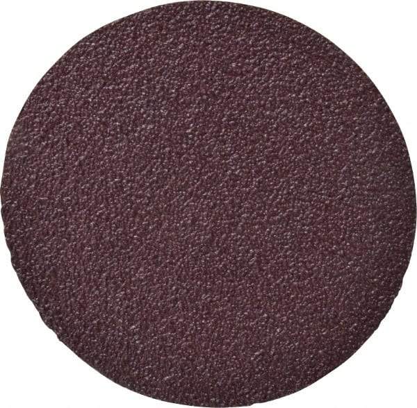 3M - 3" Diam, 50 Grit Aluminum Oxide Adhesive PSA Disc - Coarse Grade, X Weighted Cloth Backing, For Bench Top Motors, Disc Sanders, Random Orbital Sanders - Caliber Tooling