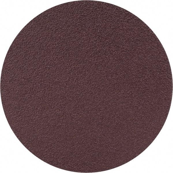 3M - 4" Diam, 80 Grit Aluminum Oxide Adhesive PSA Disc - Medium Grade, X Weighted Cloth Backing, For Bench Top Motors, Disc Sanders, Random Orbital Sanders - Caliber Tooling