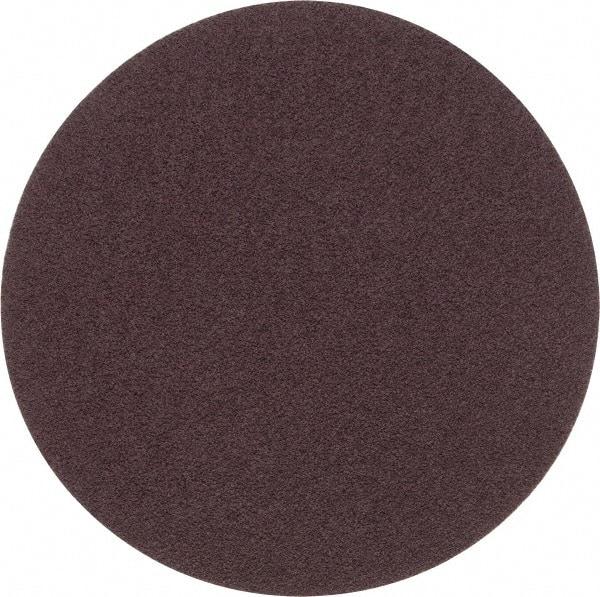 3M - 6" Diam, 50 Grit Aluminum Oxide Adhesive PSA Disc - Coarse Grade, X Weighted Cloth Backing, For Bench Top Motors, Random Orbital Sanders - Caliber Tooling