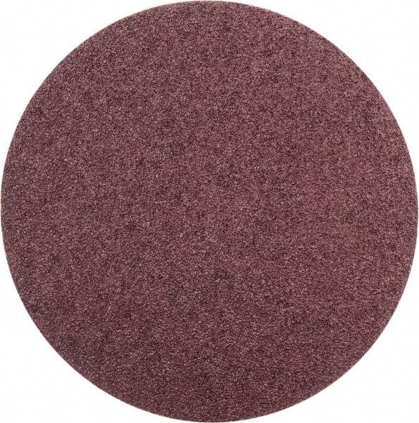 3M - 8" Diam, 36 Grit Aluminum Oxide Adhesive PSA Disc - Very Coarse Grade, X Weighted Cloth Backing, For Bench Top Motors, Random Orbital Sanders - Caliber Tooling