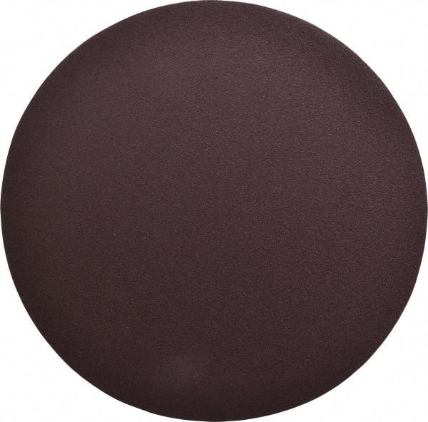 3M - 8" Diam, 80 Grit Aluminum Oxide Adhesive PSA Disc - Medium Grade, X Weighted Cloth Backing, For Bench Top Motors, Random Orbital Sanders - Caliber Tooling