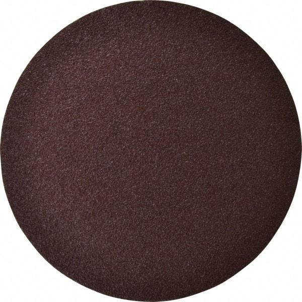 3M - 9" Diam, 36 Grit Aluminum Oxide Adhesive PSA Disc - Very Coarse Grade, Maroon, X Weighted Backing, Flexible, Use with Random Orbital Sanders - Caliber Tooling