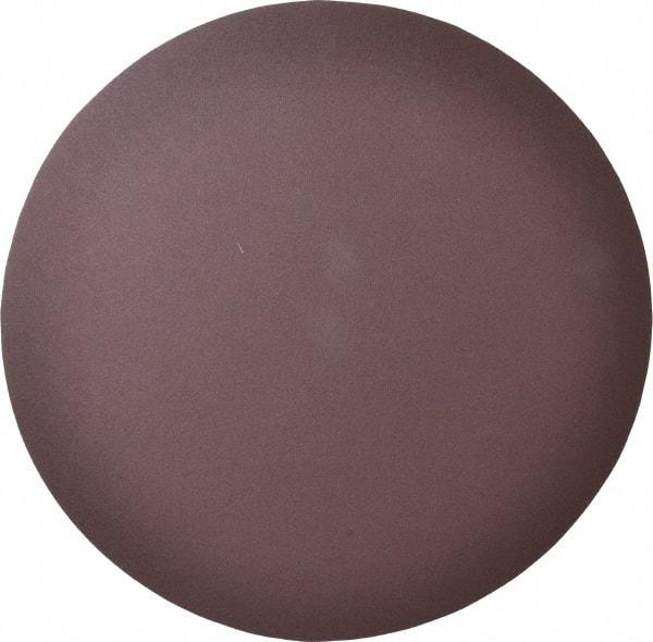 3M - 16" Diam, 80 Grit Aluminum Oxide Adhesive PSA Disc - Medium Grade, X Weighted Cloth Backing, For Bench Top Motors, Random Orbital Sanders - Caliber Tooling