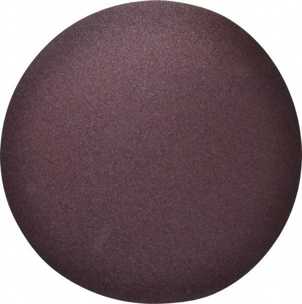 3M - 18" Diam, 36 Grit Aluminum Oxide Adhesive PSA Disc - Very Coarse Grade, X Weighted Cloth Backing, For Bench Top Motors, Random Orbital Sanders - Caliber Tooling