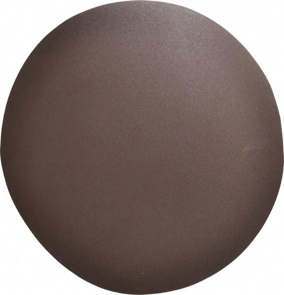 3M - 18" Diam, 80 Grit Aluminum Oxide Adhesive PSA Disc - Medium Grade, X Weighted Cloth Backing, For Bench Top Motors, Random Orbital Sanders - Caliber Tooling