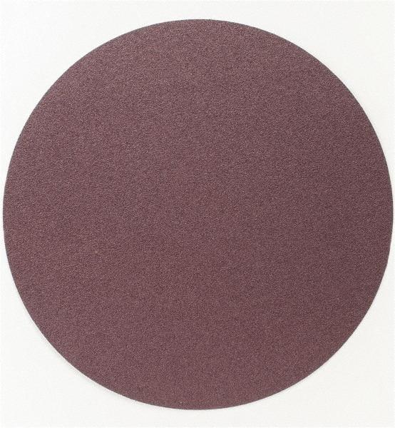 3M - 20" Diam, 40 Grit Aluminum Oxide Adhesive PSA Disc - Coarse Grade, X Weighted Cloth Backing, For Bench Top Motors, Random Orbital Sanders - Caliber Tooling