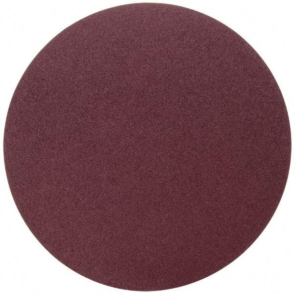 3M - 20" Diam, 60 Grit Aluminum Oxide Adhesive PSA Disc - Medium Grade, X Weighted Cloth Backing, For Bench Top Motors, Random Orbital Sanders - Caliber Tooling