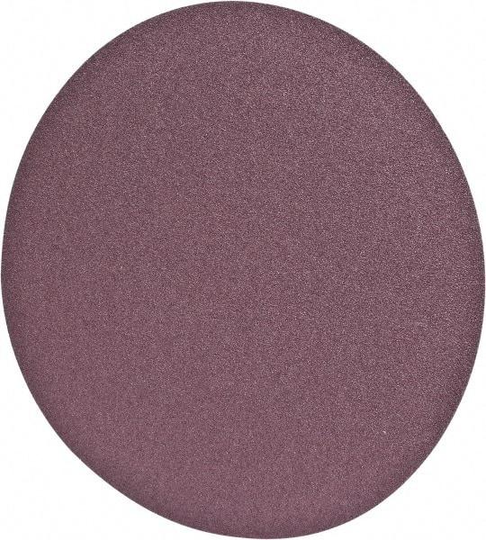 3M - 24" Diam, 36 Grit Aluminum Oxide Adhesive PSA Disc - Very Coarse Grade, X Weighted Cloth Backing, For Bench Top Motors, Random Orbital Sanders - Caliber Tooling