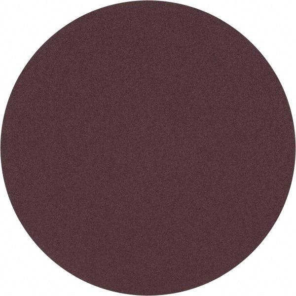 3M - 24" Diam, 40 Grit Aluminum Oxide Adhesive PSA Disc - Coarse Grade, X Weighted Cloth Backing, For Bench Top Motors, Random Orbital Sanders - Caliber Tooling