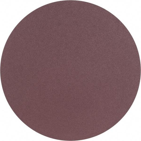 3M - 24" Diam, 80 Grit Aluminum Oxide Adhesive PSA Disc - Medium Grade, X Weighted Cloth Backing, For Bench Top Motors, Random Orbital Sanders - Caliber Tooling