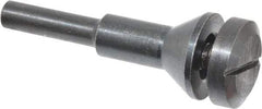 Value Collection - 1/4" Shank Deburring Wheel Mandrel - Compatible with 1/2" Wide Deburring Wheels - Caliber Tooling