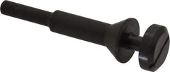 Value Collection - 1/4" Shank Deburring Wheel Mandrel - Compatible with 1" Wide Deburring Wheels - Caliber Tooling