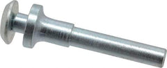 Value Collection - 1/4" Hole, Wheel Mandrel - 2-1/8" OAL, 3/8" Max Wheel Width, 1/4" Shank Diam - Caliber Tooling