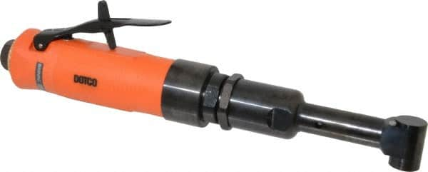 Dotco - 1/4" Keyed Chuck - Right Angle Handle, 3,300 RPM, 0.4 hp, 90 psi - Caliber Tooling