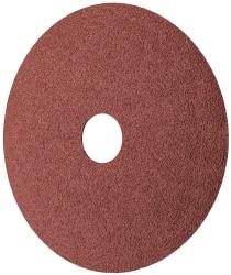 3M - 4-1/2" Diam 5/8-11 Threaded Hole 36 Grit Fiber Disc - Very Coarse Grade, Ceramic, 8,600 Max RPM, Series 988C - Caliber Tooling