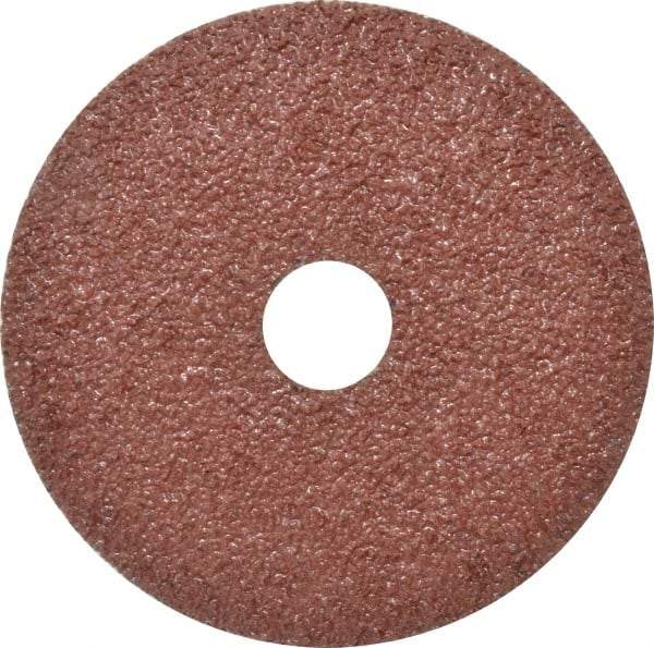 3M - 4-1/2" Diam 7/8" Hole 24 Grit Fiber Disc - Very Coarse Grade, Aluminum Oxide, Series 381C - Caliber Tooling